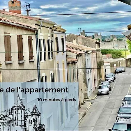 Chez Joyce - T2 Cosy&moderne - Climatisé - Proche De La Cité Médiévale
