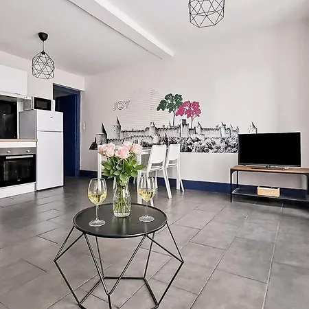 Chez Joyce - T2 Cosy&moderne - Climatisé - Proche De La Cité Médiévale *